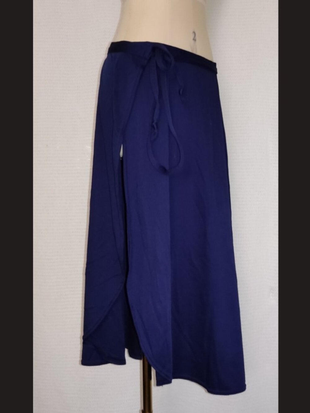 Vintage blue‎ wrap skirt